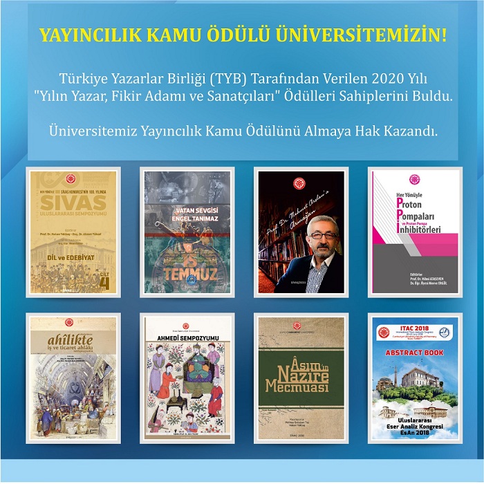 Cumhuriyet Üniversitesine Yayıncılık Kamu Ödülü