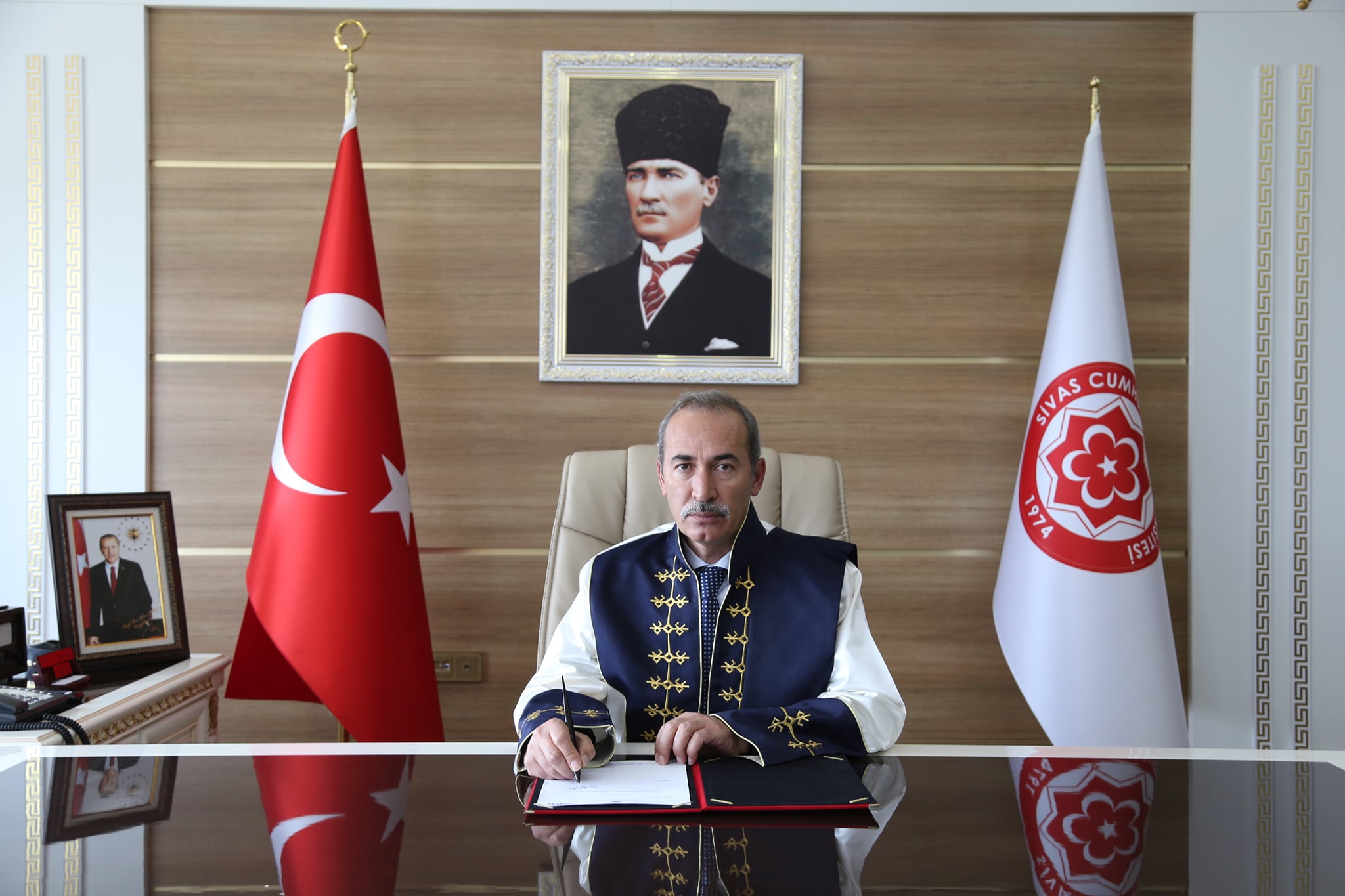 Cumhuriyet Üniversitesi Rektörü Prof. Dr. Alim Yıldız Yeniden Atandı