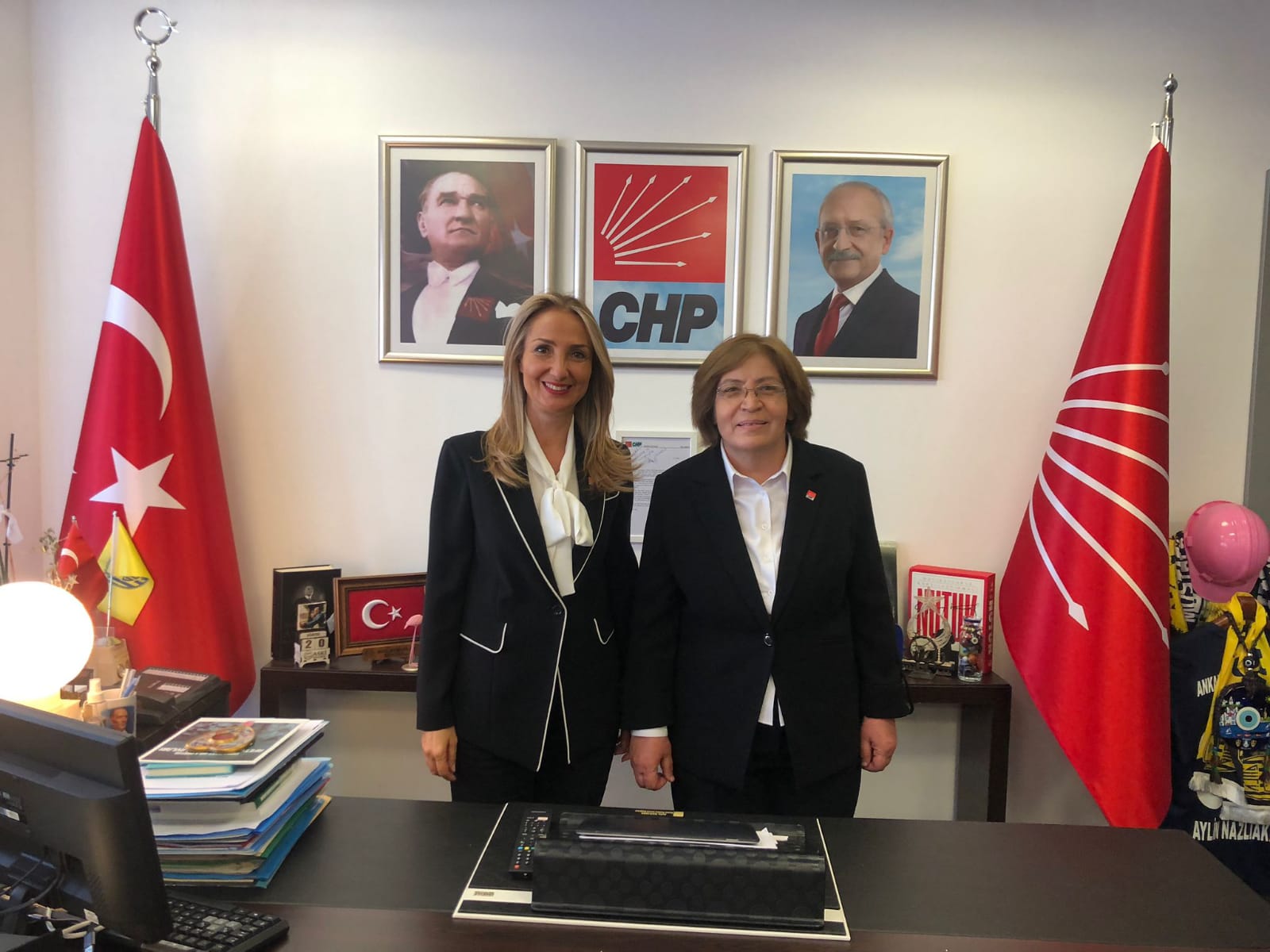 CHP Kadın Kolları Başkanı Aylin Nazlıaka”Bizler hep ülkemizdeki kadınların birçok gelişmiş ülkeden önce seçme ve seçilme hakkını kazanmış olmasıyla gurur duyduk”