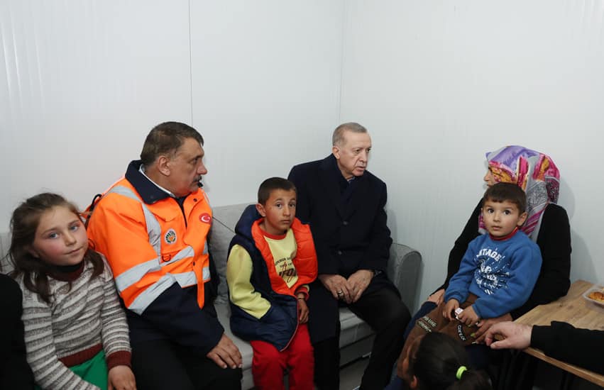 Cumhurbaşkanı Recep Tayyip Erdoğan, Doğanşehir’i ziyaret etti