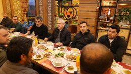 Vali Yılmaz Şimşek, Doğanşehir’de görevli ekiplerle iftar sofrasında buluştu