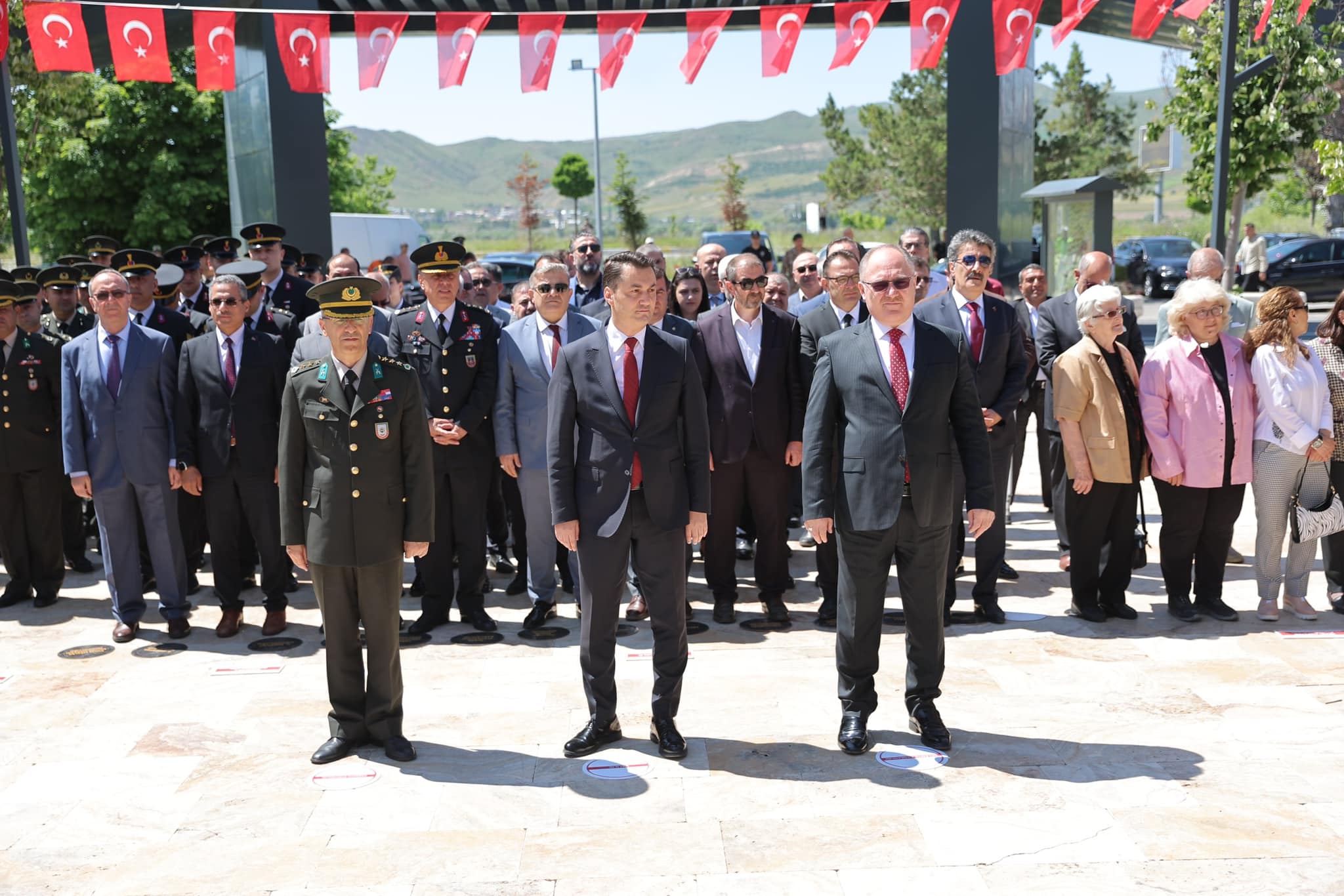Ulu Önderimiz Gazi Mustafa Kemal Atatürk’ün 27 Haziran Sivas Ziyaretinde tören düzenlendi