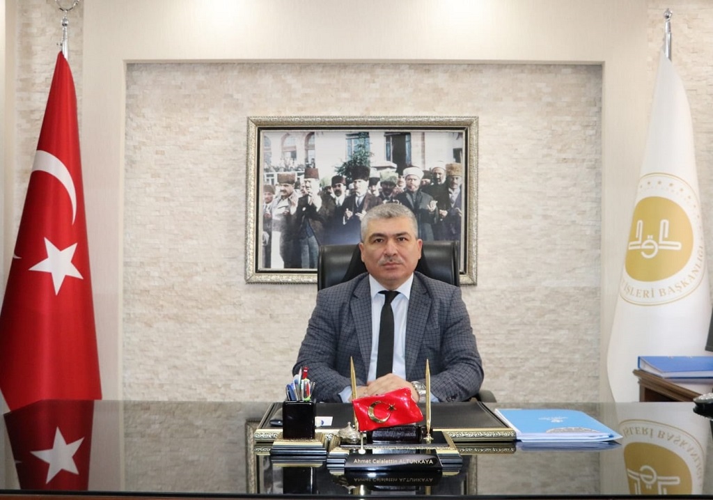 İl Müftüsü Ahmet Celalettin Altunkaya Mevlid Kandili nedeniyle bir mesaj yayınladı