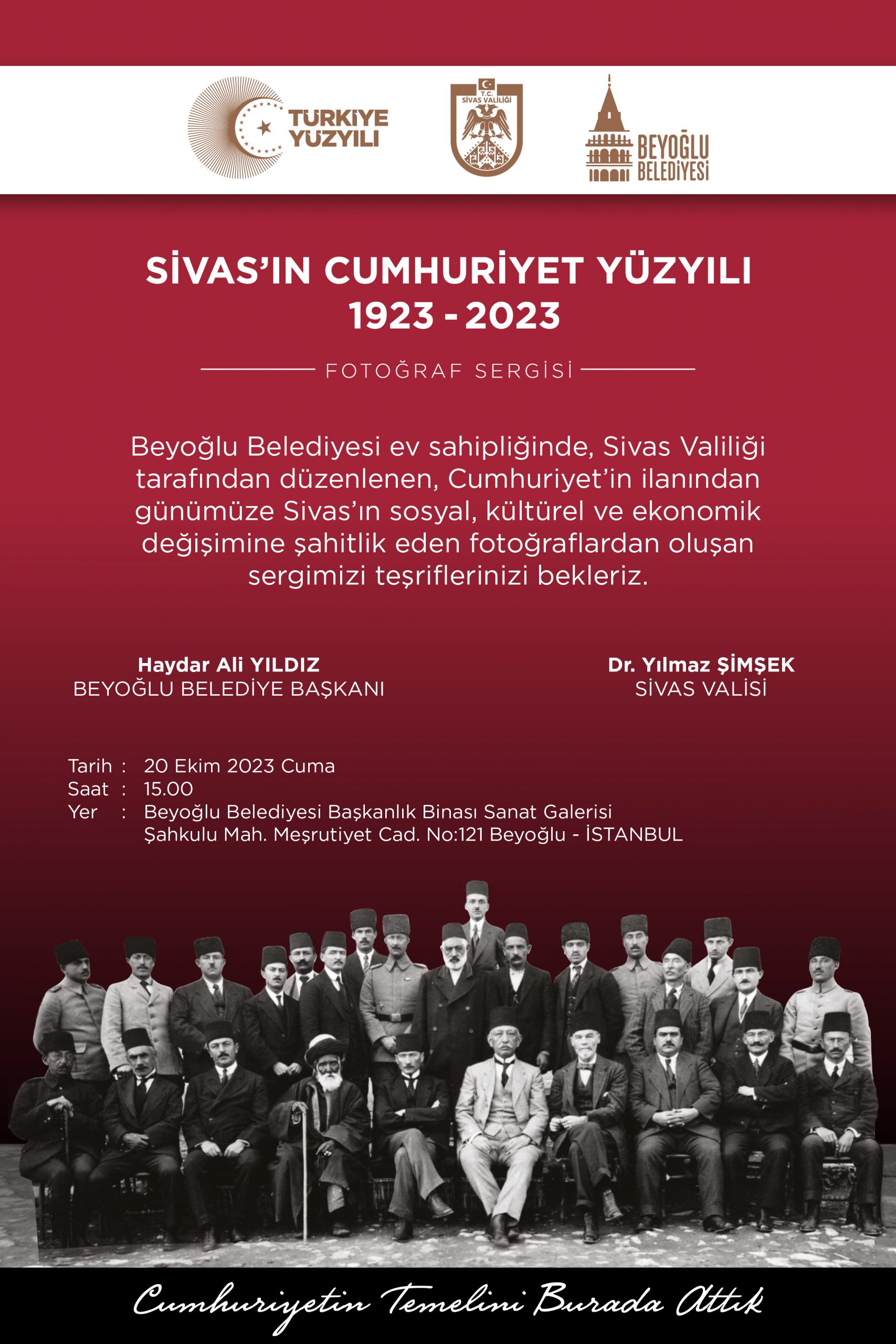 Sivas’ın Cumhuriyet Yüzyılı 1923 – 2023 Fotoğraf Sergisi Açılacak