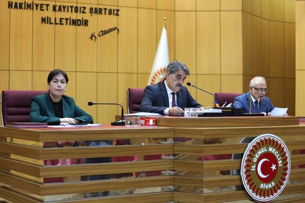 Sivas İl Genel Meclisi Ekim Ayı Toplantılarına Başladı