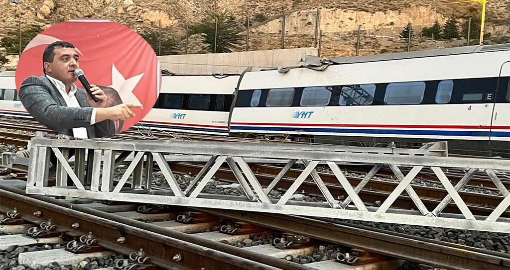 YHT Sivas – Ankara Hattında Yine Tren Raydan Çıktı