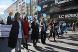Dünya Diyabet Günü nedeniyle yürüyüş yapıldı