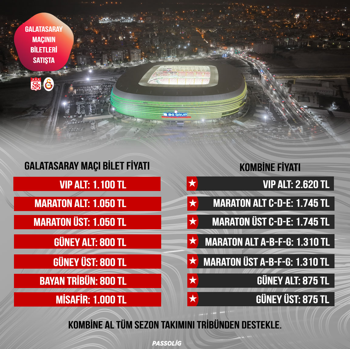 Galatasaray Maçının Biletleri Satışa Çıktı