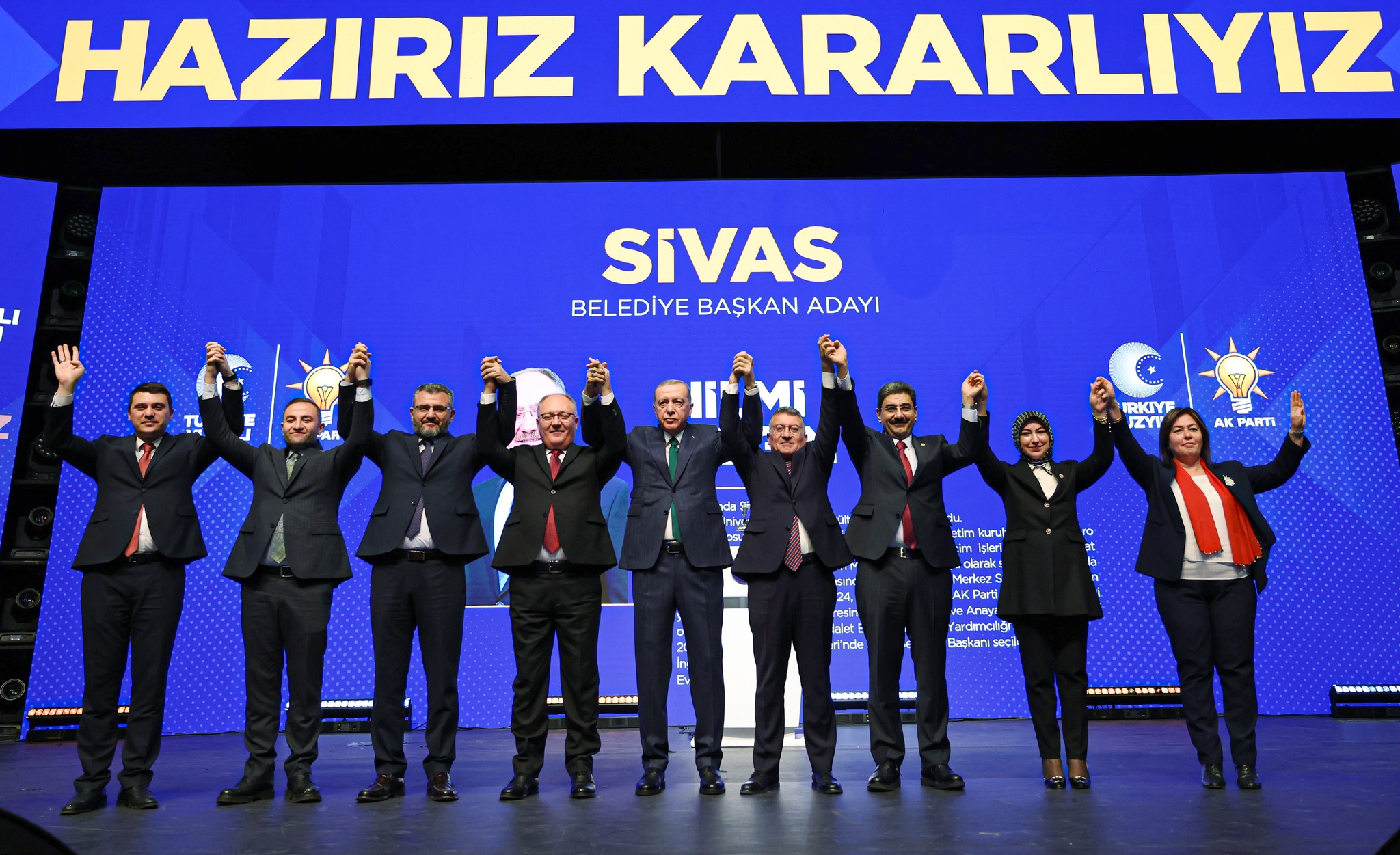 Cumhurbaşkanı Erdoğan Sivas Belediye Başkan Adayını Hilmi Bilgin diye açıkladı