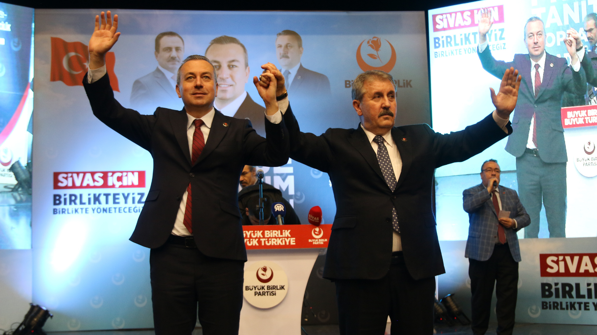 Sivas’ta seçimlerin en favori partisi BBP’nde çalışmalar tüm hızıyla devam ediyor
