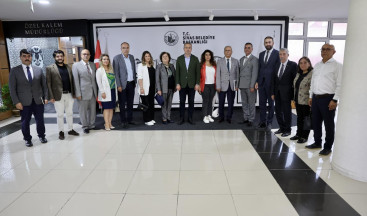 Sivas Kent Konseyi Başkanı Ahmet Necip Günaydın ve Yönetimi Vali Şimşek ve Başkan Uzun’u ziyaret etti