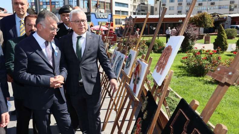 Yeşilay Sivas Şubesi tarafından şehir meydanında stant açıldı