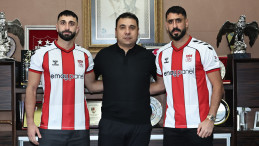 Efkan Bekiroğlu ve Tolga Ciğerci Net Global Sivasspor’da