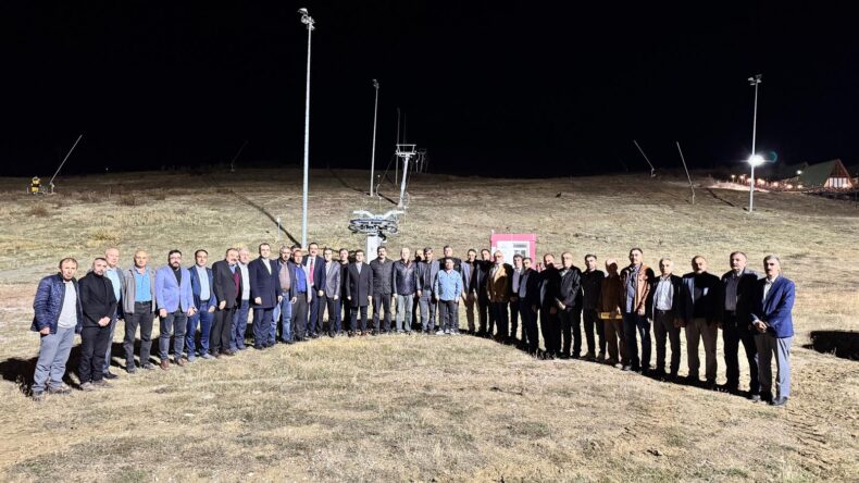 MİLLLETVEKİLİ HAKAN AKSU YILDIZ DAĞINDA BÖLGE KÖY MUHTARLARI İLE BİR ARAYA GELDİ