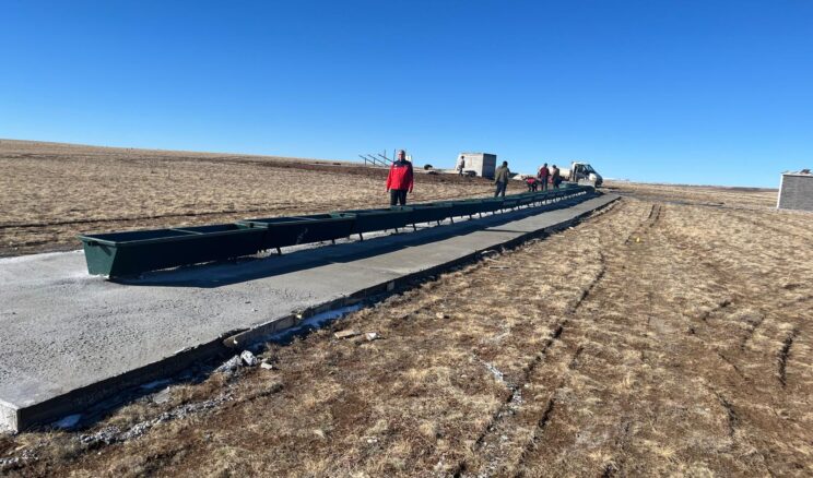 Ulaş İlçesi Kurtoğlu ve Kangal İlçesi Yukarıhüyük Köylerinin Meradaki Hayvan İçme Suyu Problemleri Çözülüyor