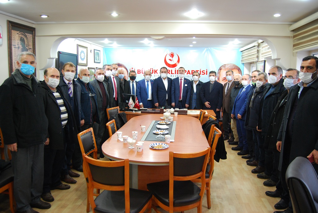 Başkan Adayı Mesut Dursun Büyük Birlik Partisi’ni ziyaret etti