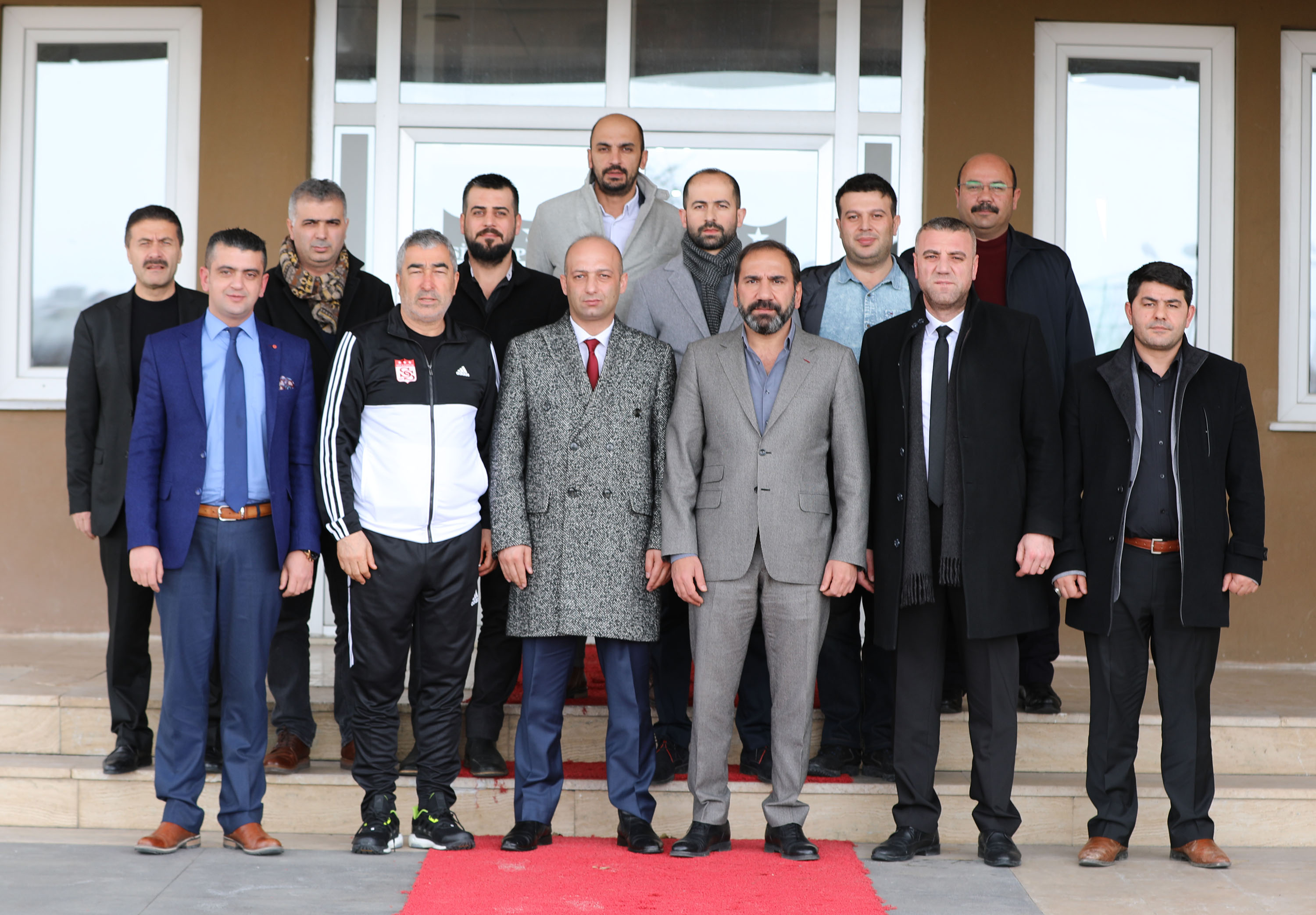 MHP İl Yönetimi Sivas Spor Kulübünü  Ziyaret etti