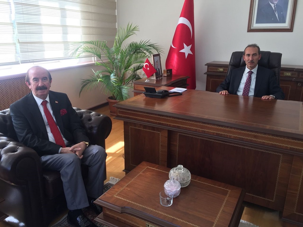 Başkan Demirgil’den Cumhuriyet Üniversitesi Rektörü Alim Yıldız’a ziyaret
