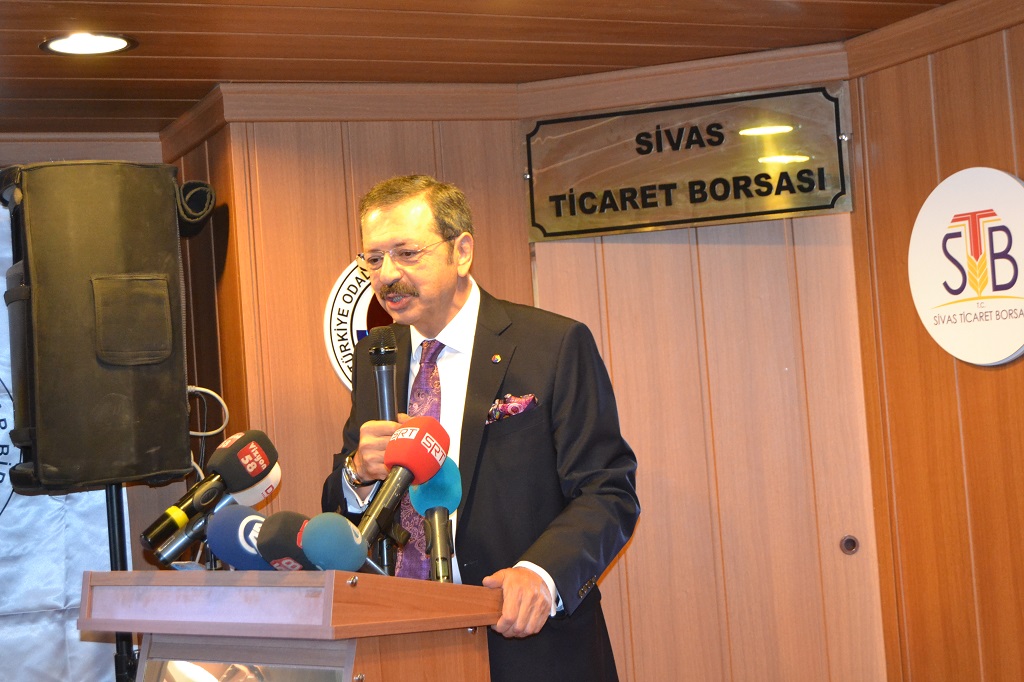 TOBB Başkanı Hisiarcıklıoğlu 8 Temmuz’da Sivas’ta