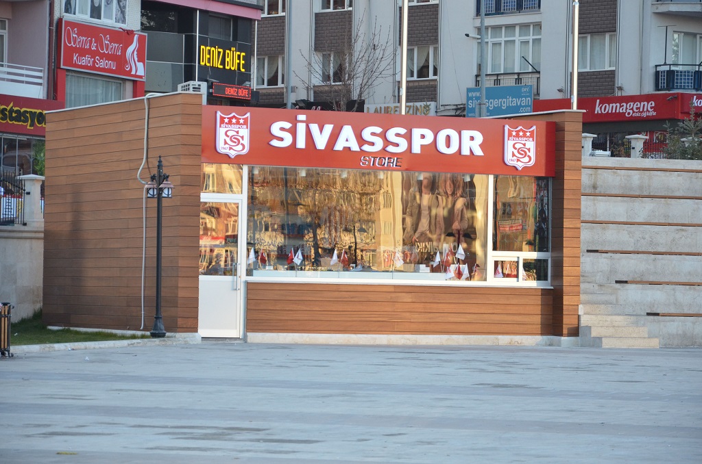 Sivasspor Store, İstasyon Caddesi şubesi açılıyor