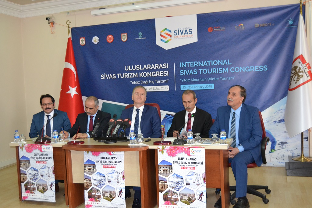 Sivas Uluslararası Turizm Kongresine Ev Sahipliği Yapacak