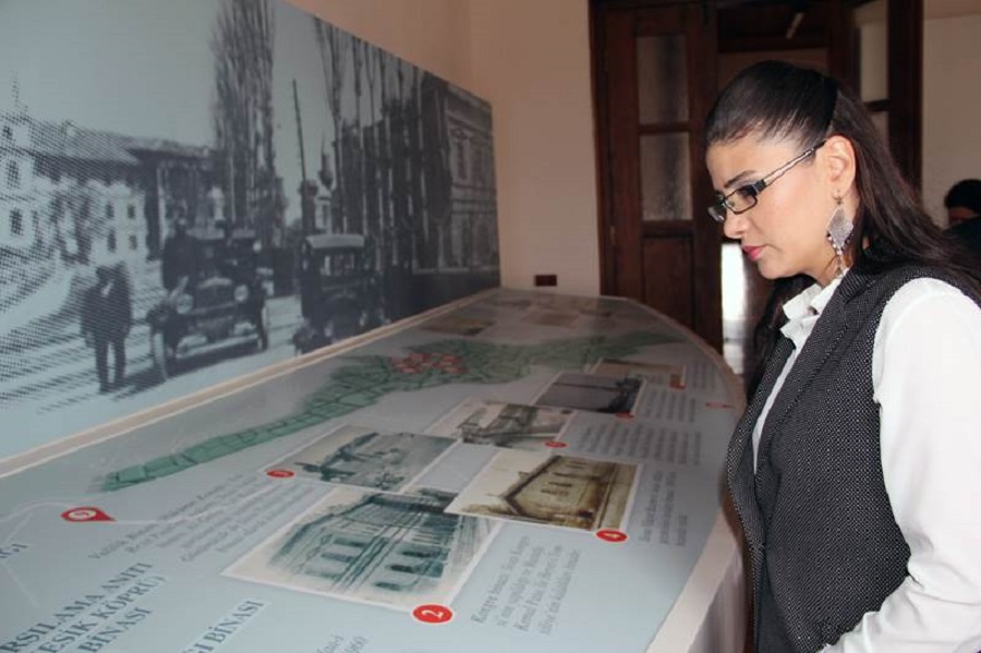 Vali Davut Gül’ün eşi Sayın Gülden Gül Hanımefendi Kongre Binası Atatürk ve Etnografya Müzesini ziyaret etti