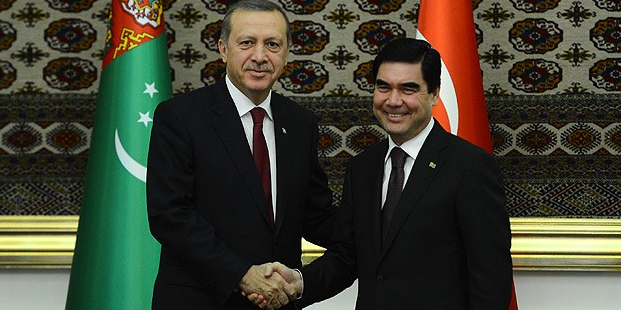 Cumhurbaşkanı Erdoğan’ın Türkmenistan temasları
