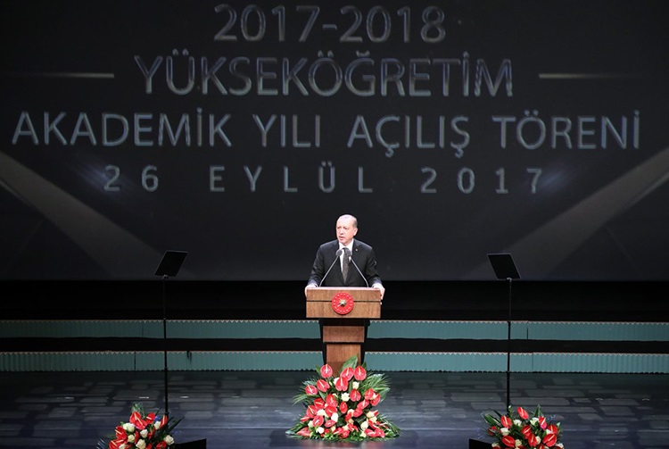 2017-2018 Akademik Yılı Açılış Töreni Cumhurbaşkanlığı Külliyesi’nde gerçekleştirildi