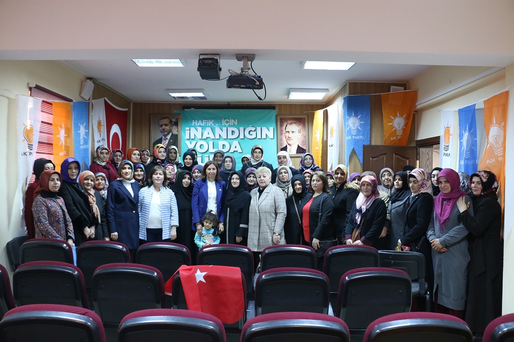 AK Parti Kadın Kolları Genel Merkezi 6. Olağan Kongresi sürecini Sivas’ın Hafik ilçesinden başlattı