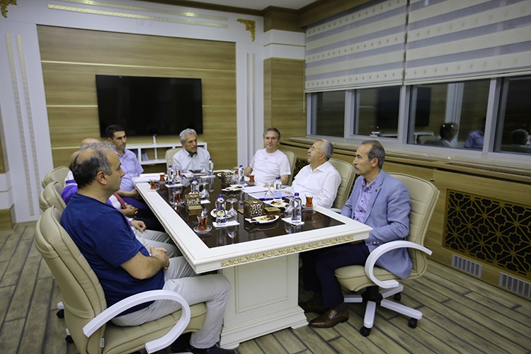 Sivas Milletvekili Soluk, Rektörümüz Prof. Dr. Yıldız ve Ekibi İle Toplantı gerçekleştirdi