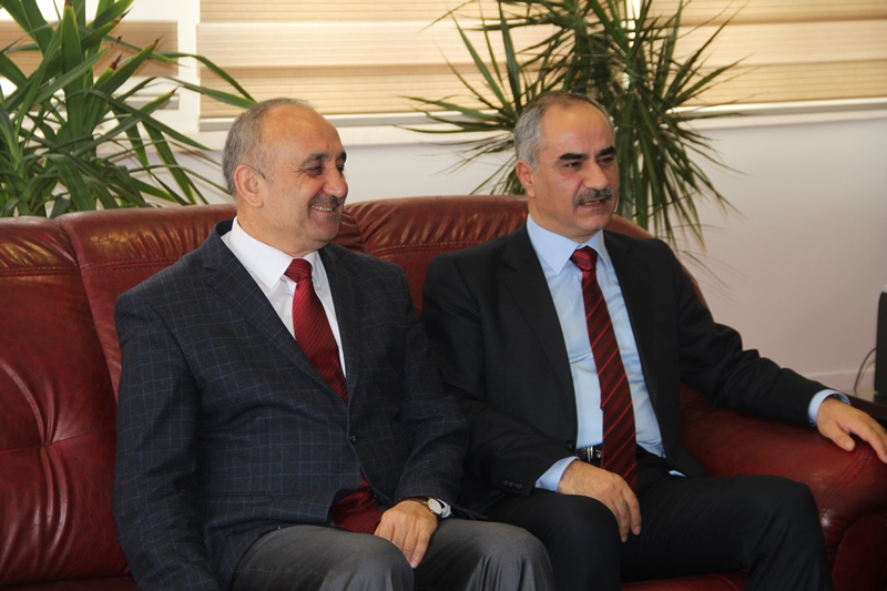 Belediye Başkanı Sami Aydın’dan Prof. Dr. Metin Bozkuş a ziyaret
