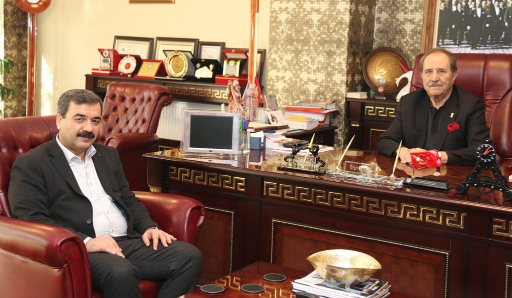 Sivas Bilim ve Teknoloji Üniversitesi Rektörü Prof. DR. Mehmet Kul Beşir Kösal’ı ziyaret etti